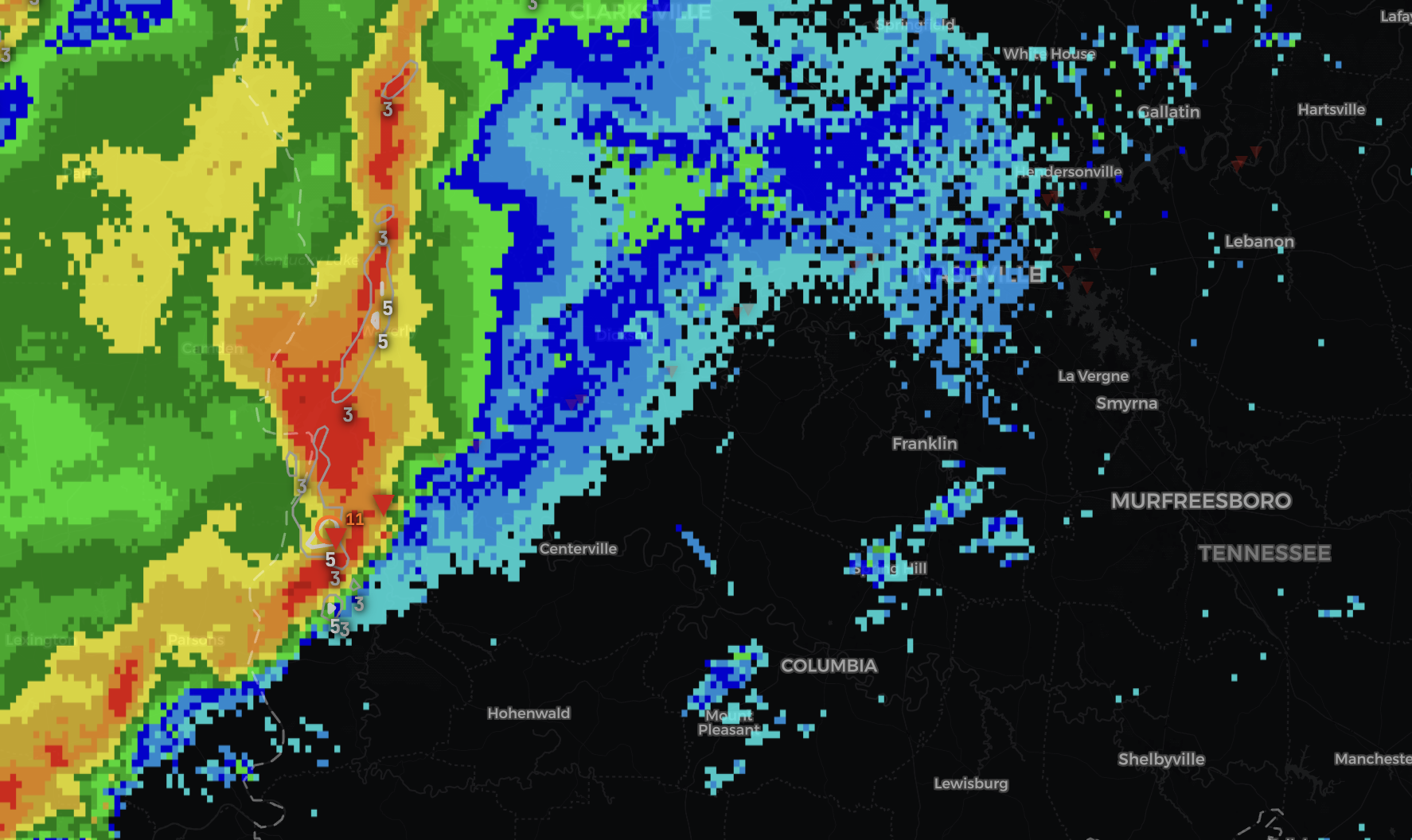 OHX QLCS Tornado Detection